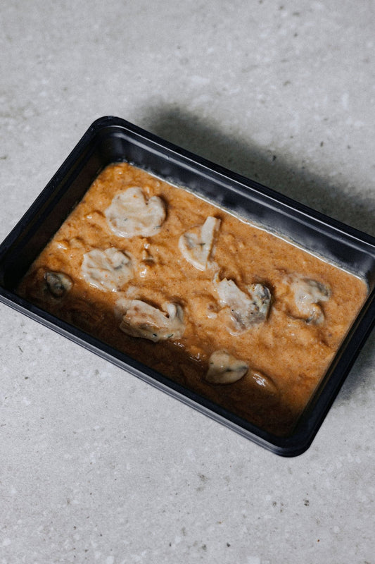 Biltong and Mushroom Soup - Plated Convenience
