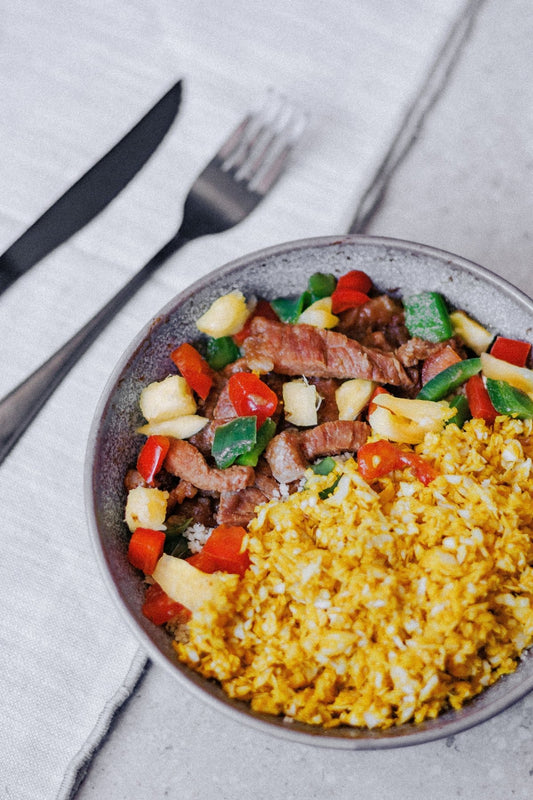 Hawaiian Beef Stir - Fry With Cauli Rice - Plated Convenience