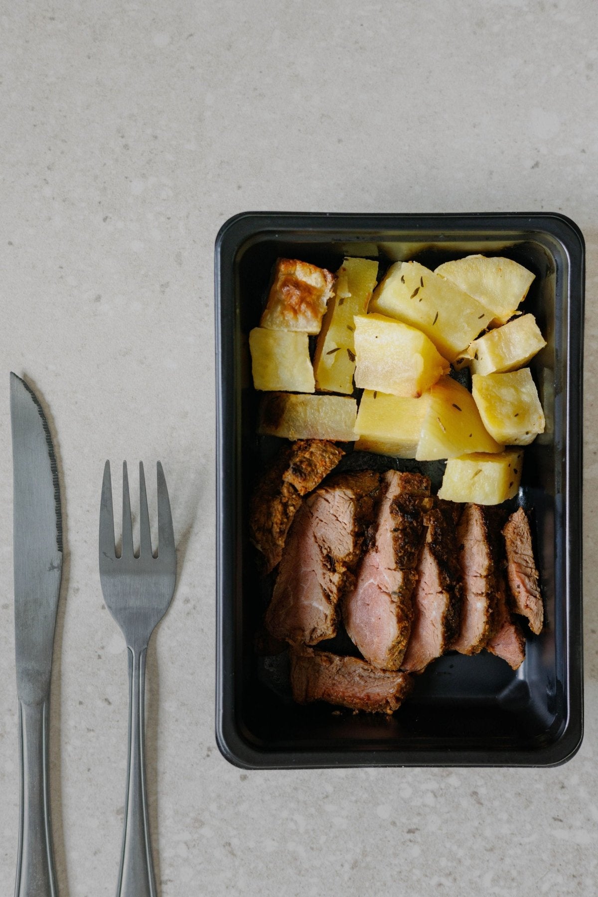 Kids Fillet and Sweet Potatoes - Plated Convenience