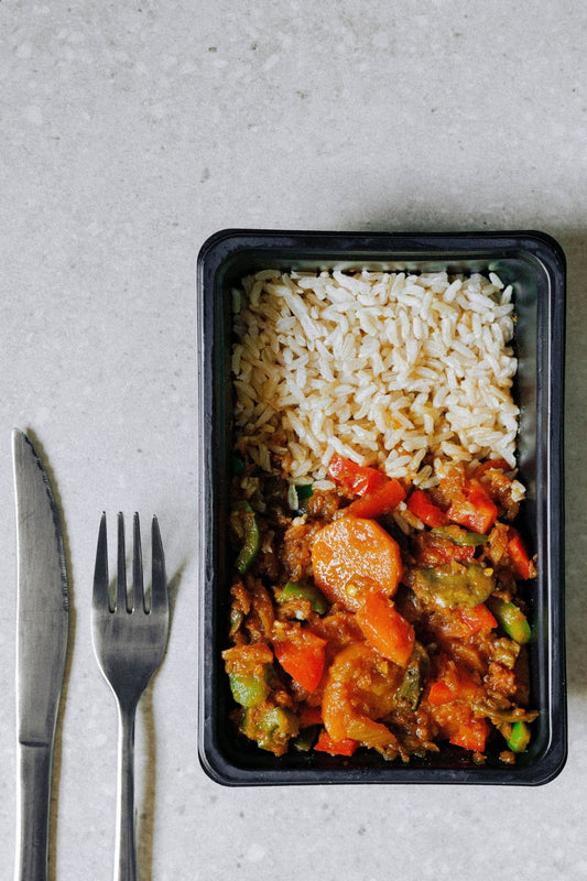 Mushroom Curry and Rice - Plated Convenience