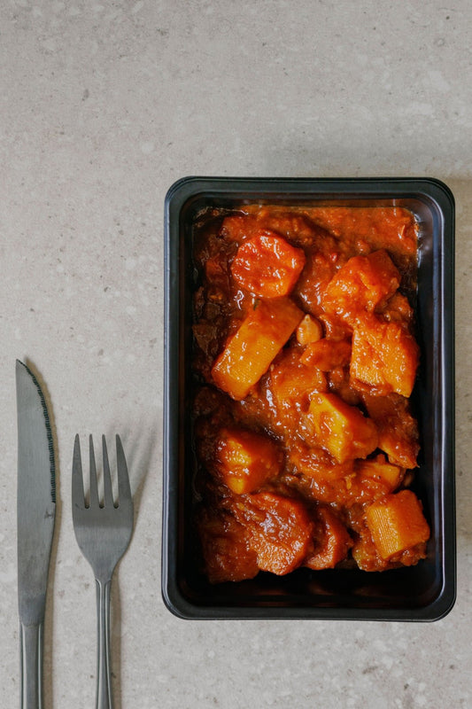 Pumpkin Chili Stew - Plated Convenience
