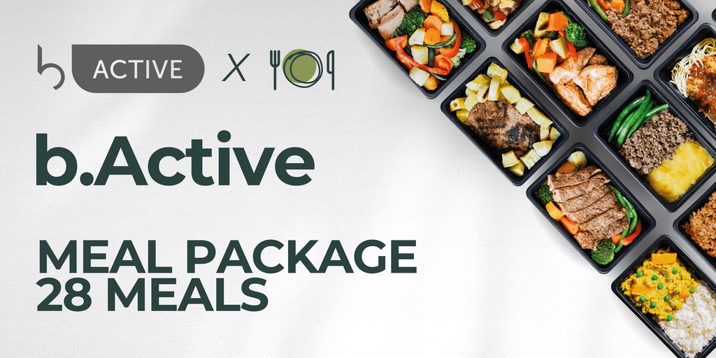 B Active Plated Meal Package 28 meals - Plated Convenience