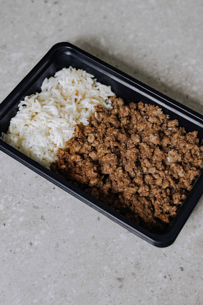 Lean Beef Mince and Rice