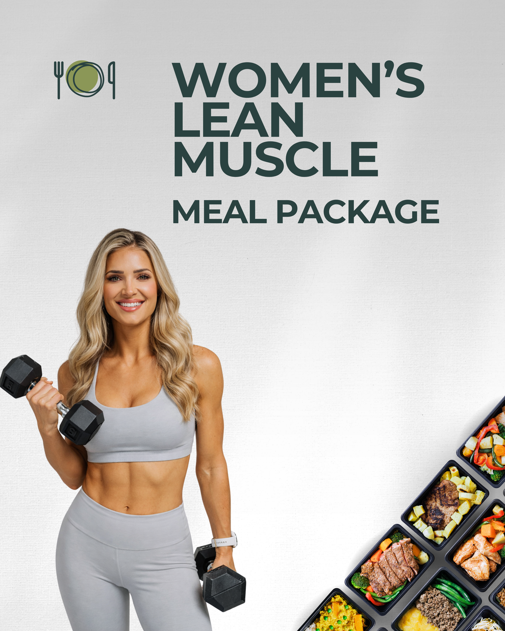 Women's Lean Muscle - Weight Loss (2 Meals per Day - 120g Protein 120g ...