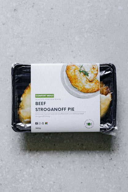 Beef Stroganoff Pie - Plated Convenience