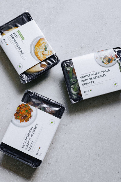 Biltong and Mushroom Soup - Plated Convenience