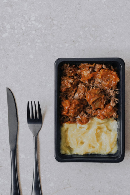 Boerewors Bredie and Sweet Potato Mash - Plated Convenience