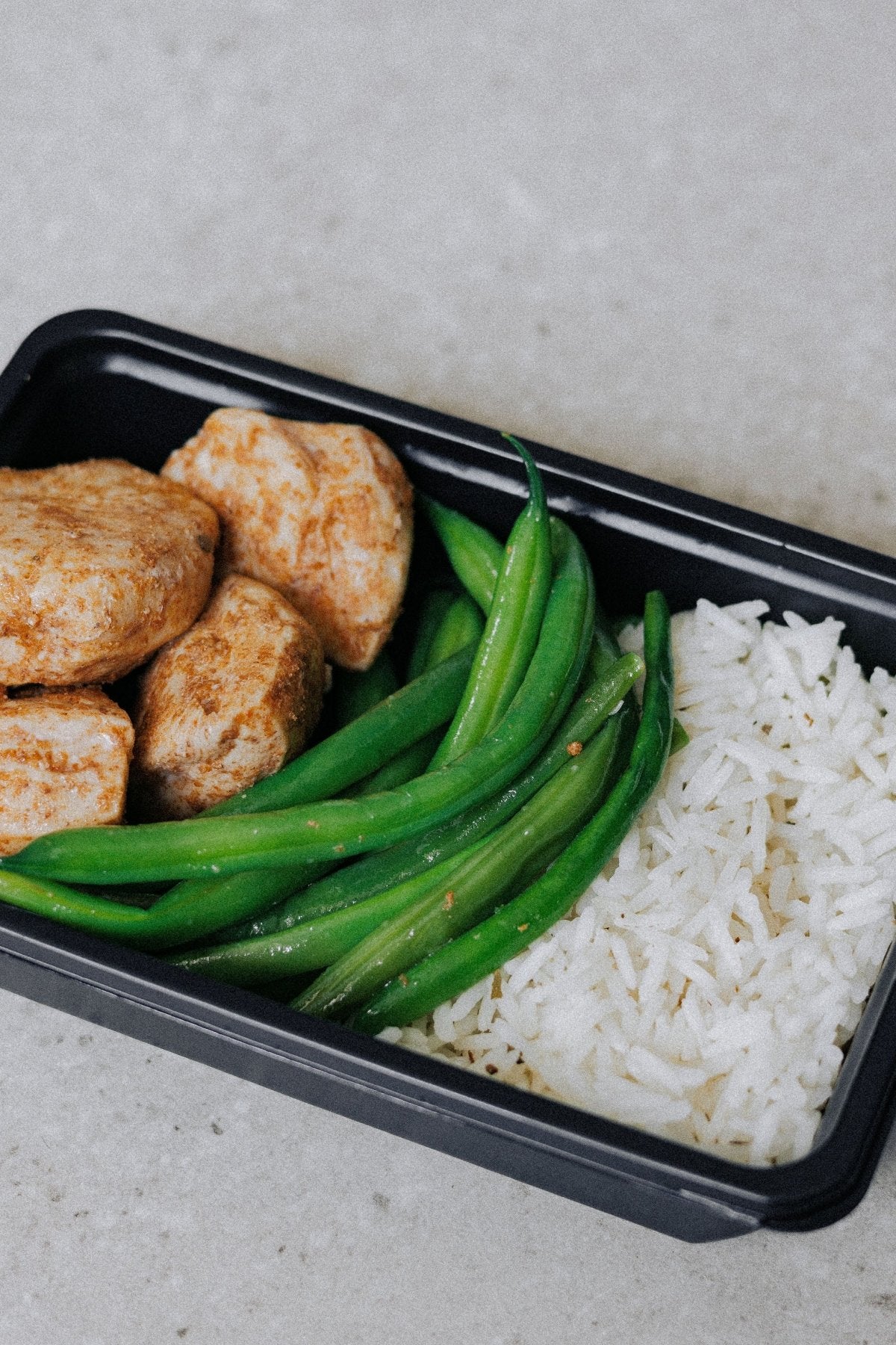 Chicken, Rice and Green Beans - Plated Convenience