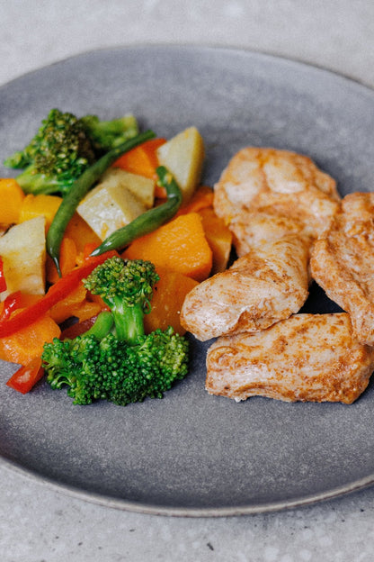 Chicken with Roasted Vegetables - Plated Convenience