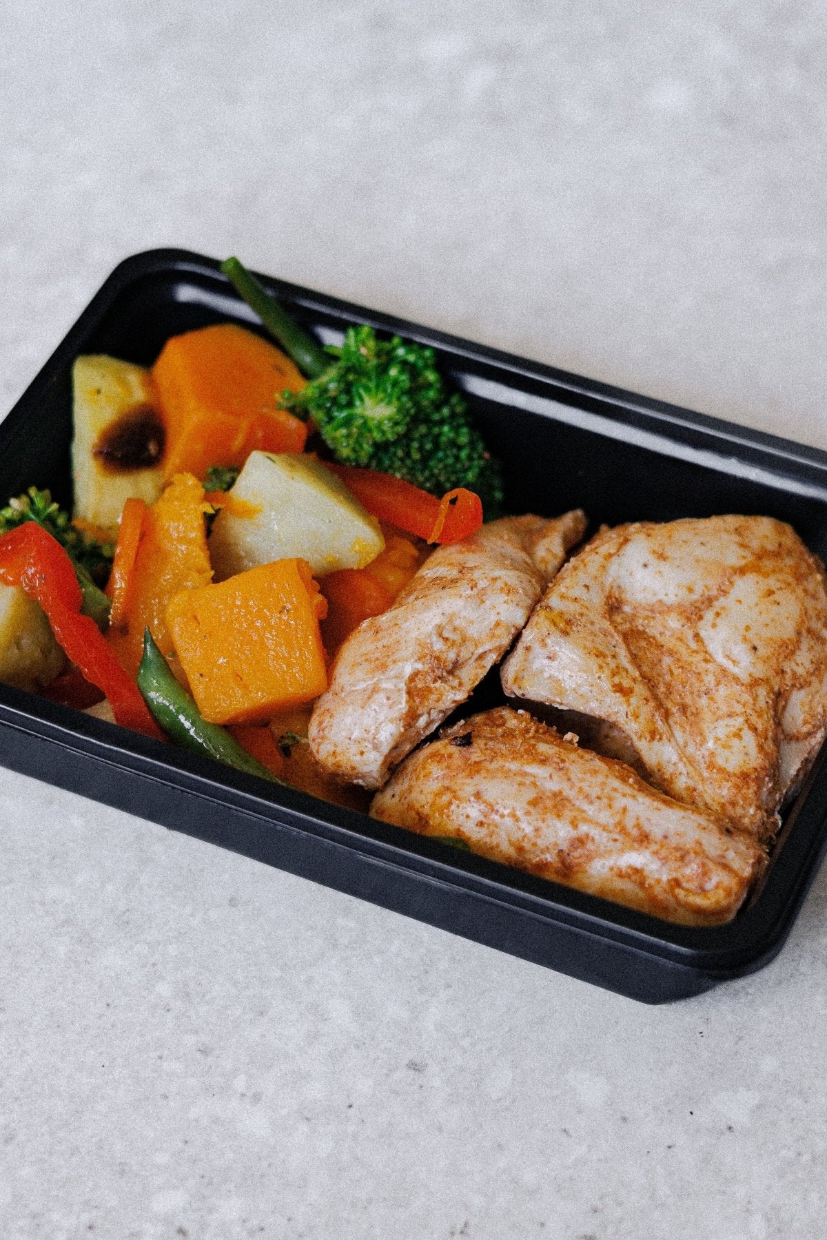 Chicken with Roasted Vegetables - Plated Convenience