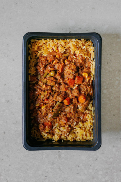 Comfort Curry and Rice - Plated Convenience