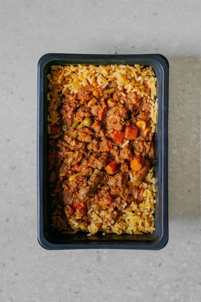 Comfort Curry and Rice - Plated Convenience