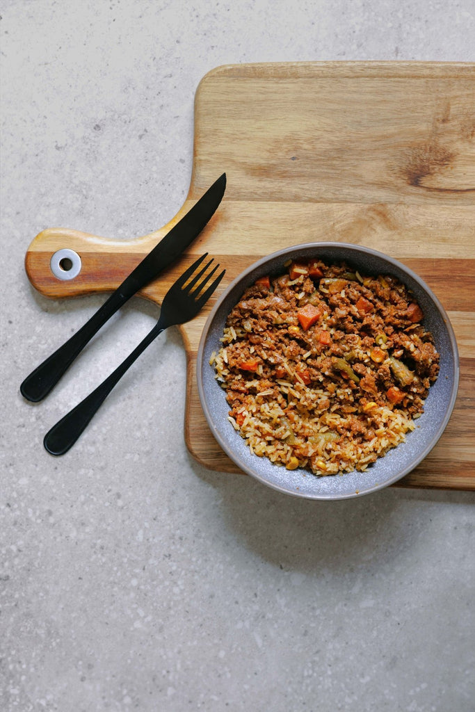 Comfort Curry and Rice - Plated Convenience