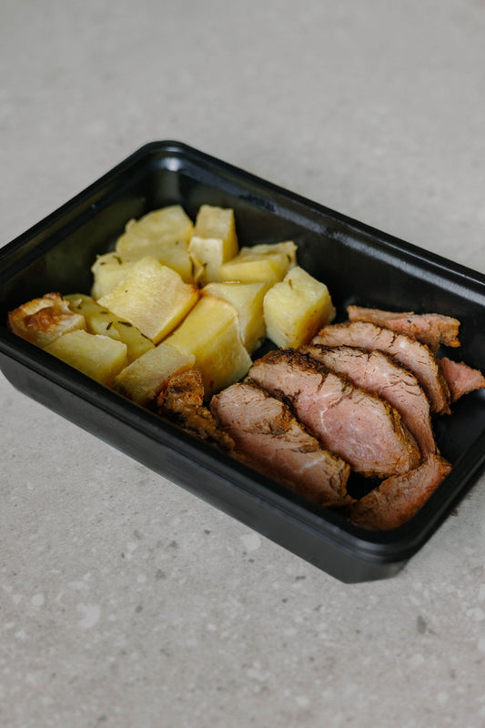 Kids Fillet and Sweet Potatoes - Plated Convenience