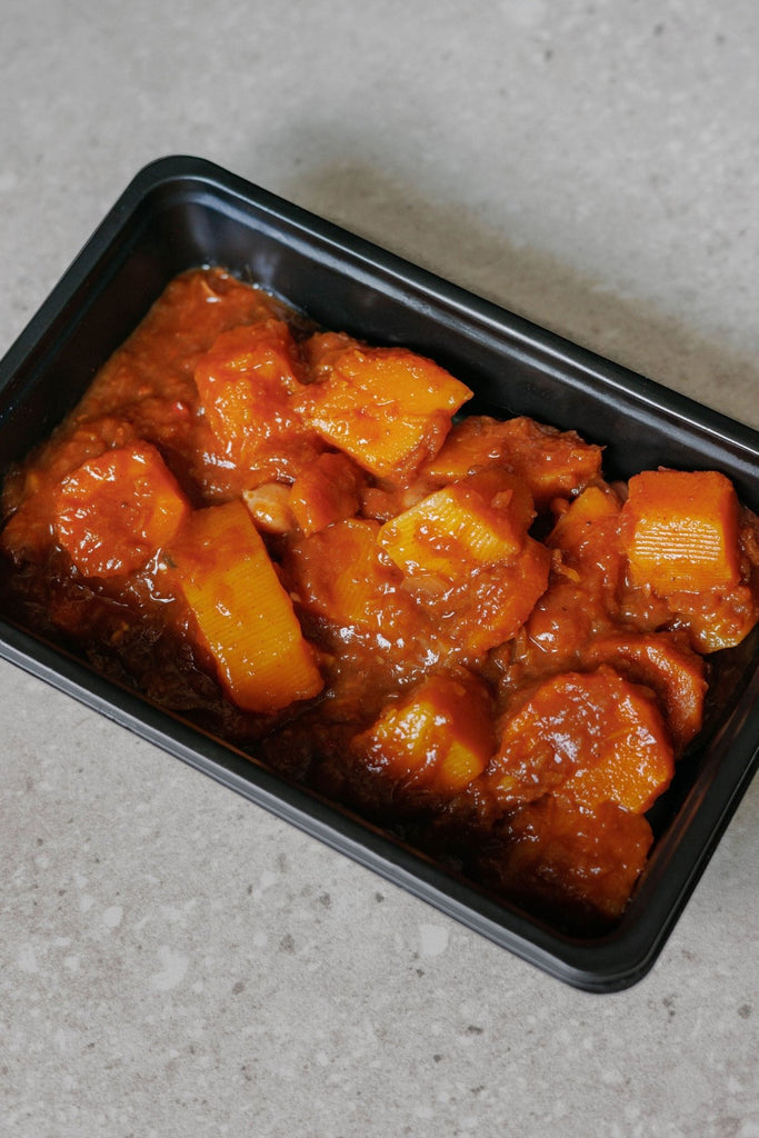 Pumpkin Chili Stew - Plated Convenience