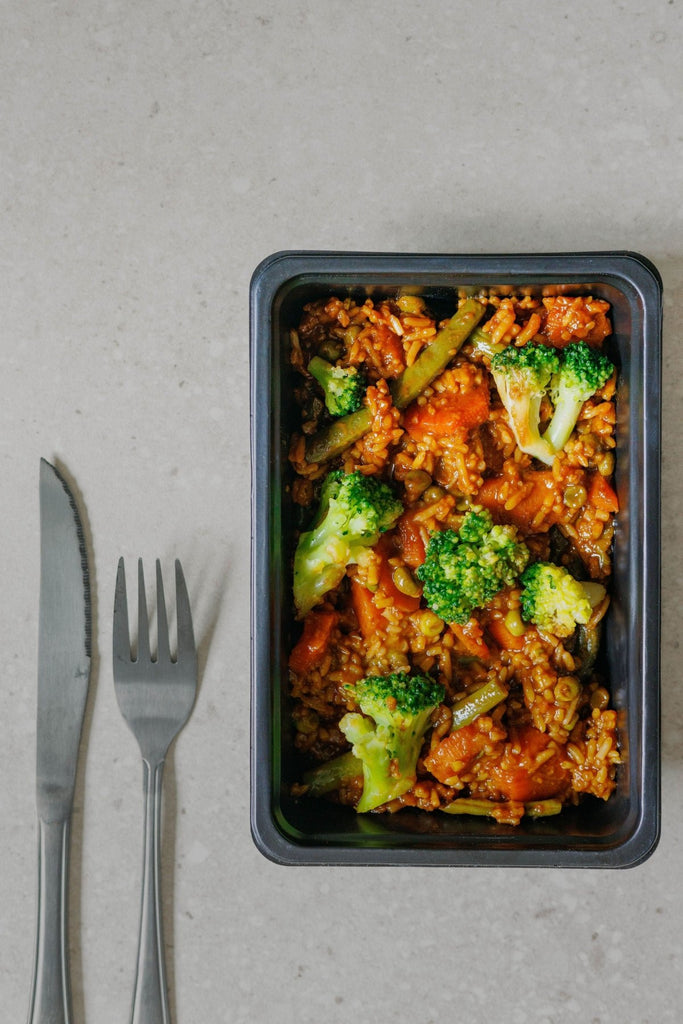 Teriyaki Vegetables with Rice - Plated Convenience