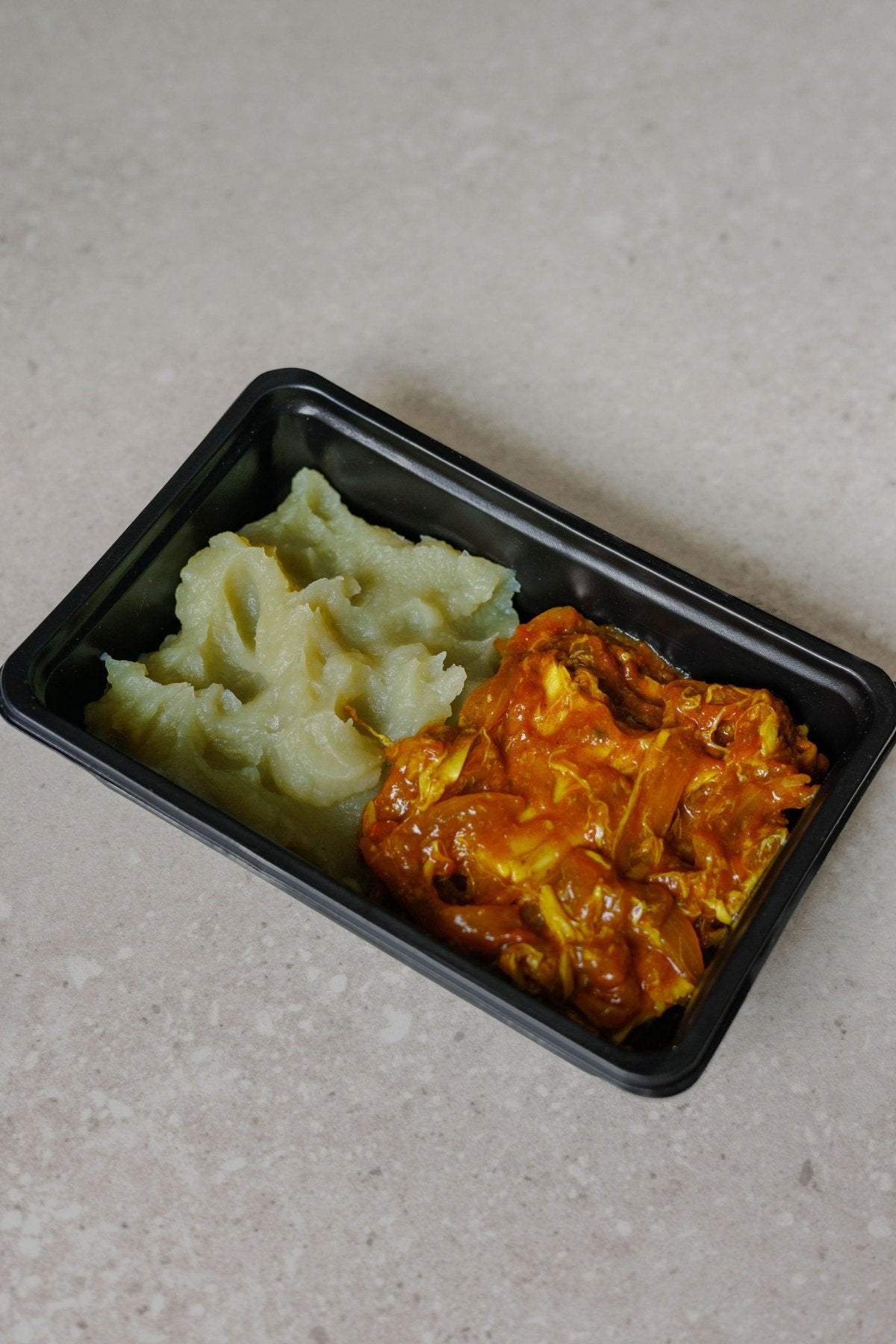 Vegan Chicken Bredie with Sweet Potato Mash - Plated Convenience