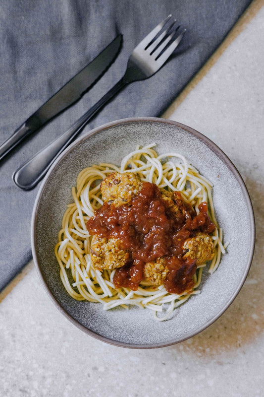 Vegeterian Spaghetti Bolognaise - Plated Convenience