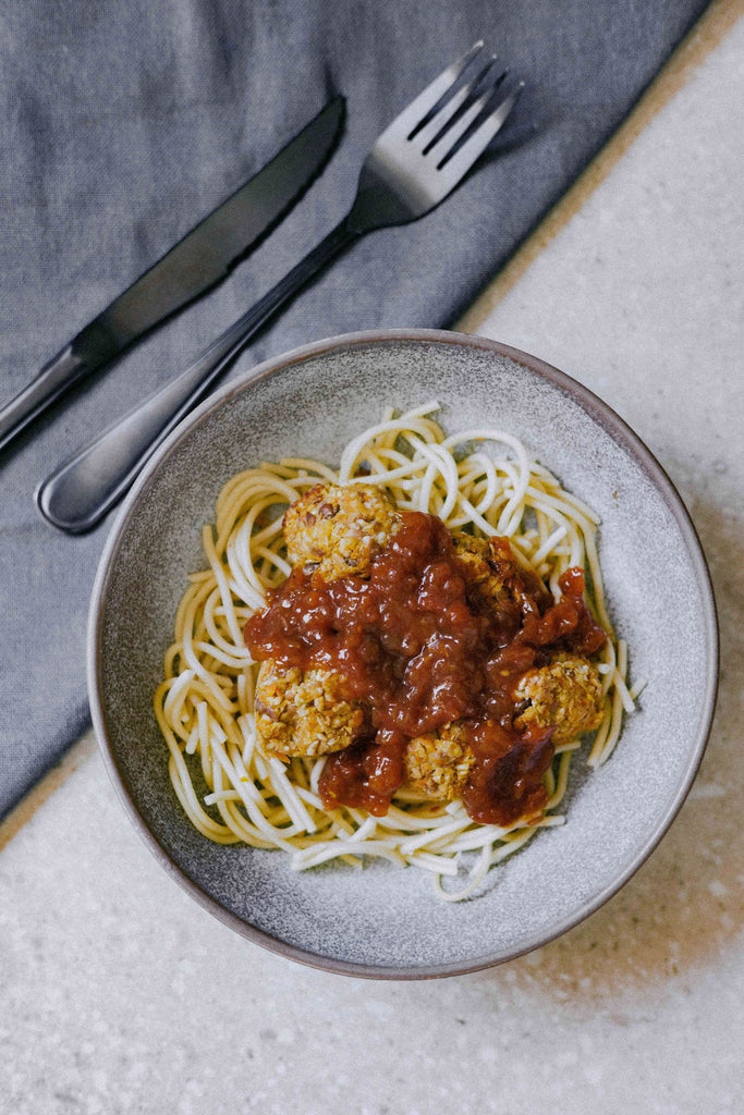Vegeterian Spaghetti Bolognaise - Plated Convenience