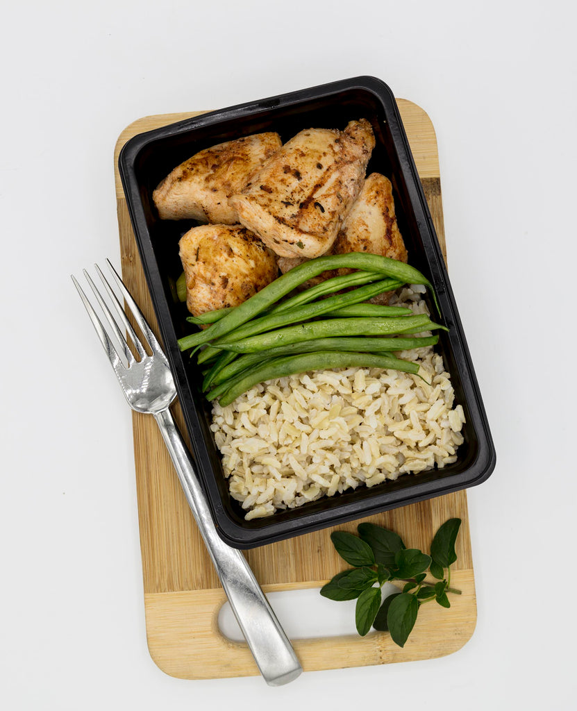 Chicken, Rice and Green Beans